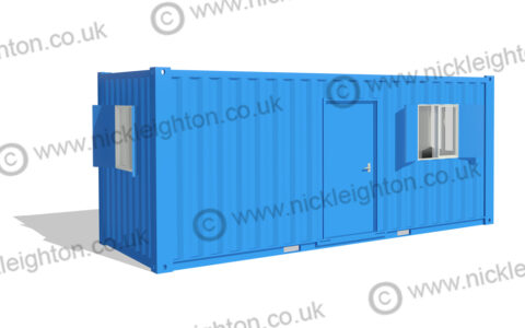 Welfare container external 3D